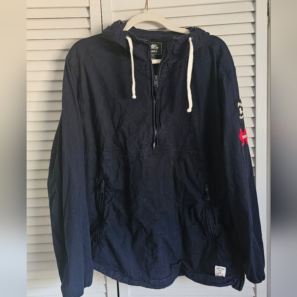 ROOTS Canada 3/4 Zip Hooded Jacket